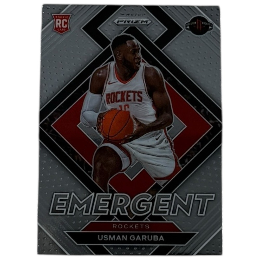 Usman Garuba 2021-22 Panini Prizm Emergent RC #29 Houston Rockets